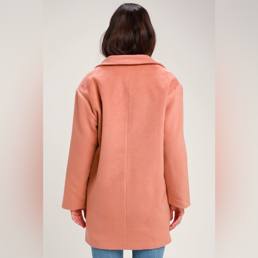 Lulu’s Playwright Rusty Rose Coat - image 4